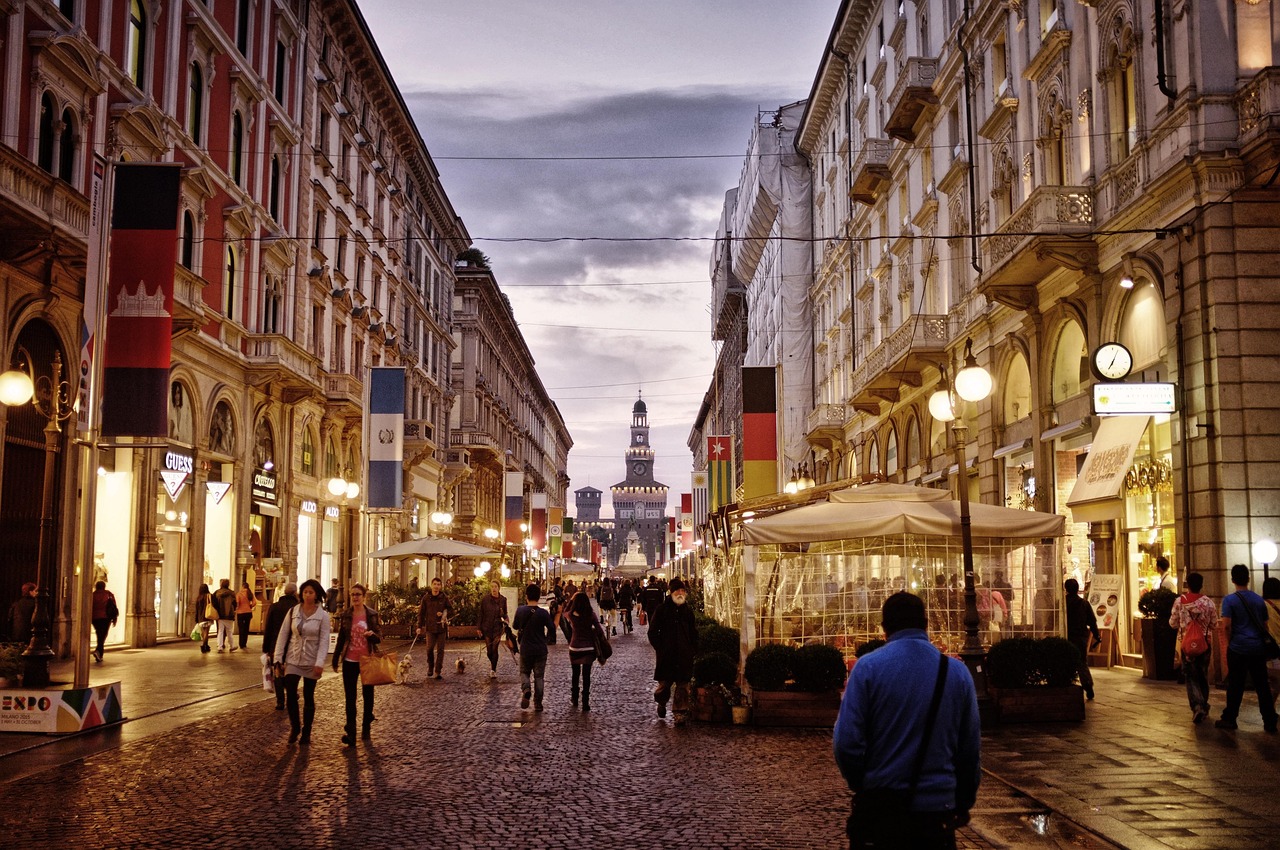 Milano di sera